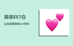 蔚来ES7白山车友群_蔚来es7等车多久