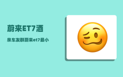 蔚来ET7酒泉车友群_蔚来et7最小离地高度