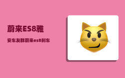 蔚来ES8雅安车友群_蔚来es8刹车异响