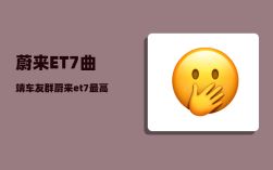 蔚来ET7曲靖车友群_蔚来et7最高车速是多少