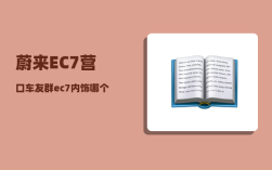 蔚来EC7营口车友群_ec7内饰哪个颜色好看