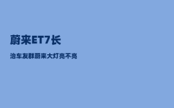 蔚来ET7长治车友群_蔚来大灯亮不亮