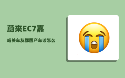 蔚来EC7嘉峪关车友群_国产车该怎么起名