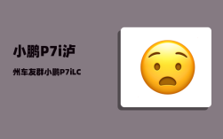 小鹏P7i泸州车友群_小鹏P7iLCC怎么使用