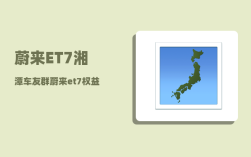 蔚来ET7湘潭车友群_蔚来et7权益有哪些