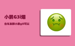 小鹏G3i烟台车友群_小鹏g3i可以升级8155芯片吗