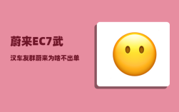 蔚来EC7武汉车友群_蔚来为啥不出单电机