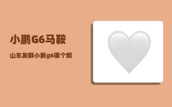 小鹏G6马鞍山车友群_小鹏g6哪个颜色卖得多