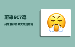 蔚来EC7亳州车友群_蔚来汽车到底是一家什么样的公司