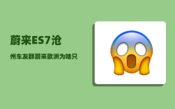 蔚来ES7沧州车友群_蔚来欧洲为啥只租不卖