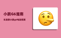 小鹏G6淮南车友群_小鹏g6电动尾翼有必要吗