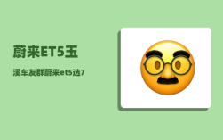 蔚来ET5玉溪车友群_蔚来et5选75度还是100度