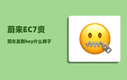 蔚来EC7资阳车友群_hey什么牌子的车