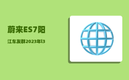 蔚来ES7阳江车友群_2023年l3级自动驾驶汽车有哪些