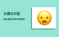 小鹏G3i合肥车友群_小鹏G3网络异常怎么处理呢