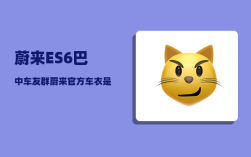 蔚来ES6巴中车友群_蔚来官方车衣是什么牌子的