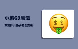 小鹏G9鹰潭车友群_小鹏g9怎么安装第三方app
