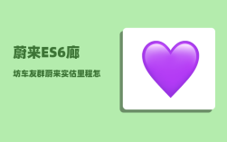 蔚来ES6廊坊车友群_蔚来实估里程怎么看