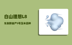 白山理想L8车友群_金产5号玉米品种介绍