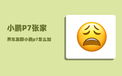 小鹏P7张家界车友群_小鹏p7怎么加入滴滴专车