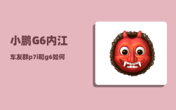 小鹏G6内江车友群_p7i和g6如何选择
