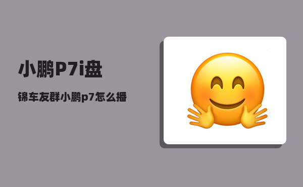 小鹏P7i盘锦车友群_小鹏p7怎么播放u盘音乐-图1