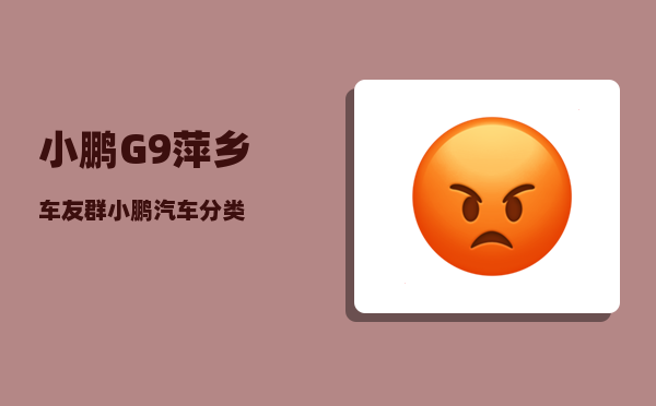 小鹏G9萍乡车友群_小鹏汽车分类-图1