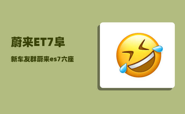 蔚来ET7阜新车友群_蔚来es7六座版-图1