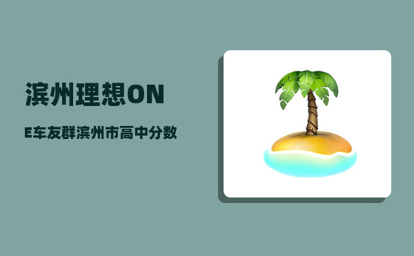 滨州理想ONE车友群_滨州市高中分数线最低的是哪个学校-图1