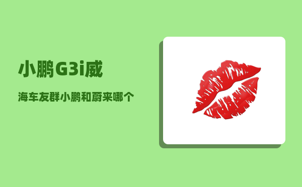 小鹏G3i威海车友群_小鹏和蔚来哪个更靠谱-图1