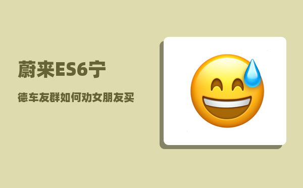 蔚来ES6宁德车友群_如何劝女朋友买蔚来ES6不买奥迪Q5L-图1