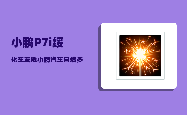 小鹏P7i绥化车友群_小鹏汽车自燃多吗-图1