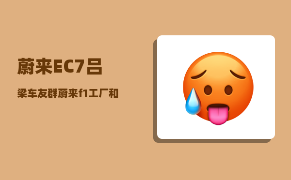 蔚来EC7吕梁车友群_蔚来f1工厂和f2工厂哪个好-图1
