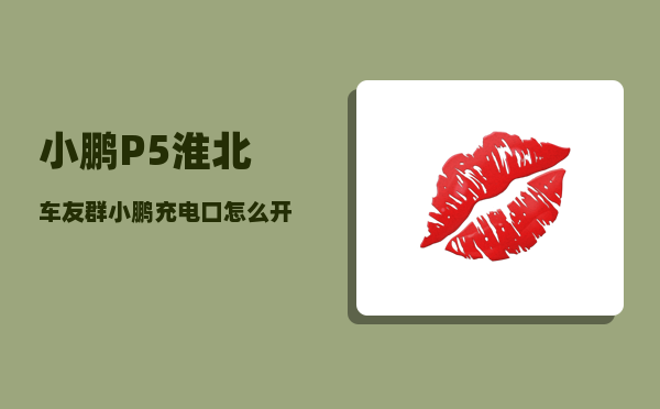 小鹏P5淮北车友群_小鹏充电口怎么开-图1