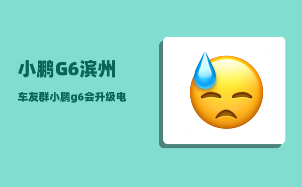 小鹏G6滨州车友群_小鹏g6会升级电池终身质保吗-图1