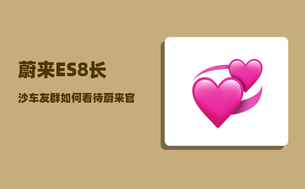蔚来ES8长沙车友群_如何看待蔚来官方给出的ES8起火自燃调查结果-图1