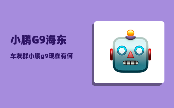 小鹏G9海东车友群_小鹏g9现在有何优惠-图1