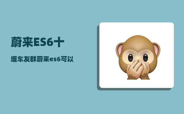 蔚来ES6十堰车友群_蔚来es6赠送便携式充电枪吗-图1