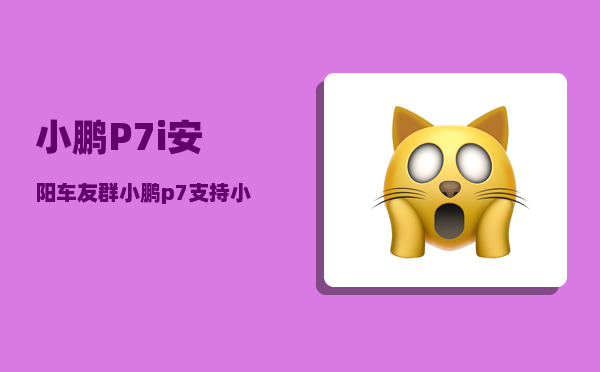 小鹏P7i安阳车友群_小鹏p7支持小米12吗-图1
