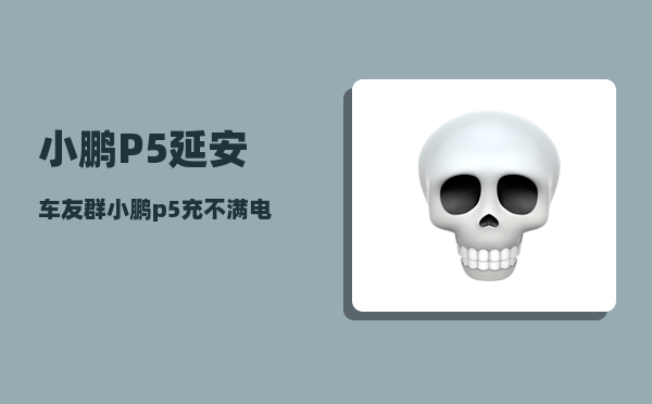 小鹏P5延安车友群_小鹏p5充不满电-图1