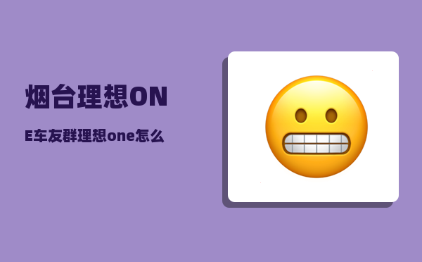 烟台理想ONE车友群_理想one怎么设置导航-图1