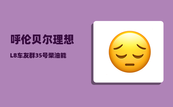 呼伦贝尔理想L8车友群_35号柴油能混用吗-图1