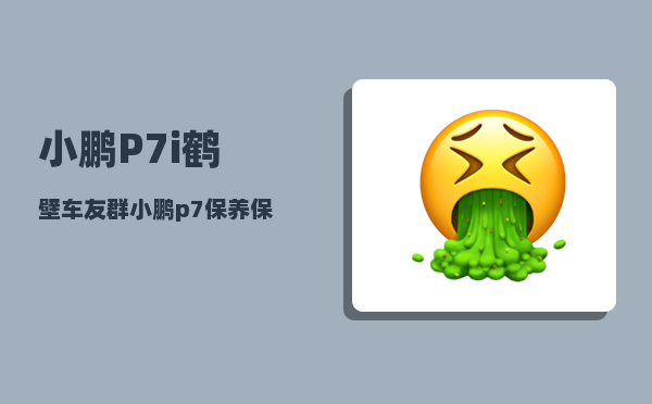 小鹏P7i鹤壁车友群_小鹏p7保养保修手册-图1