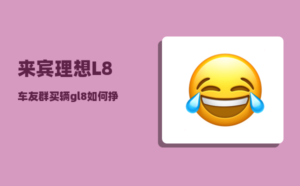 来宾理想L8车友群_买辆gl8如何挣钱-图1