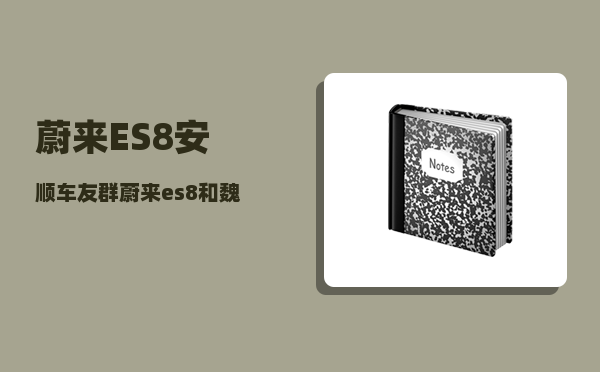 蔚来ES8安顺车友群_蔚来es8和魏派蓝山哪个好-图1