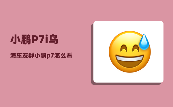 小鹏P7i乌海车友群_小鹏p7怎么看到电池百分比-图1