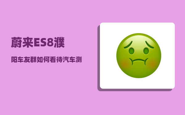 蔚来ES8濮阳车友群_如何看待汽车测评人驾驶蔚来ES8到东北进行测试-图1