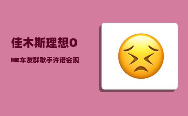 佳木斯理想ONE车友群_歌手许诺会现场自编自唱歌曲-图1