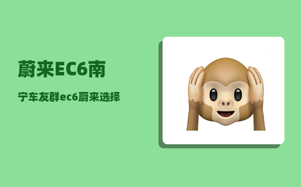 蔚来EC6南宁车友群_ec6蔚来选择哪个版本-图1