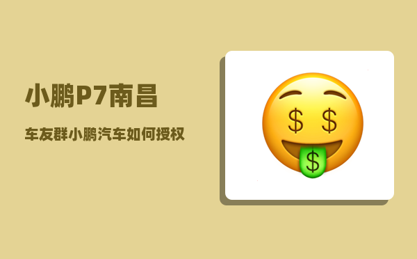 小鹏P7南昌车友群_小鹏汽车怎么绑定-图1